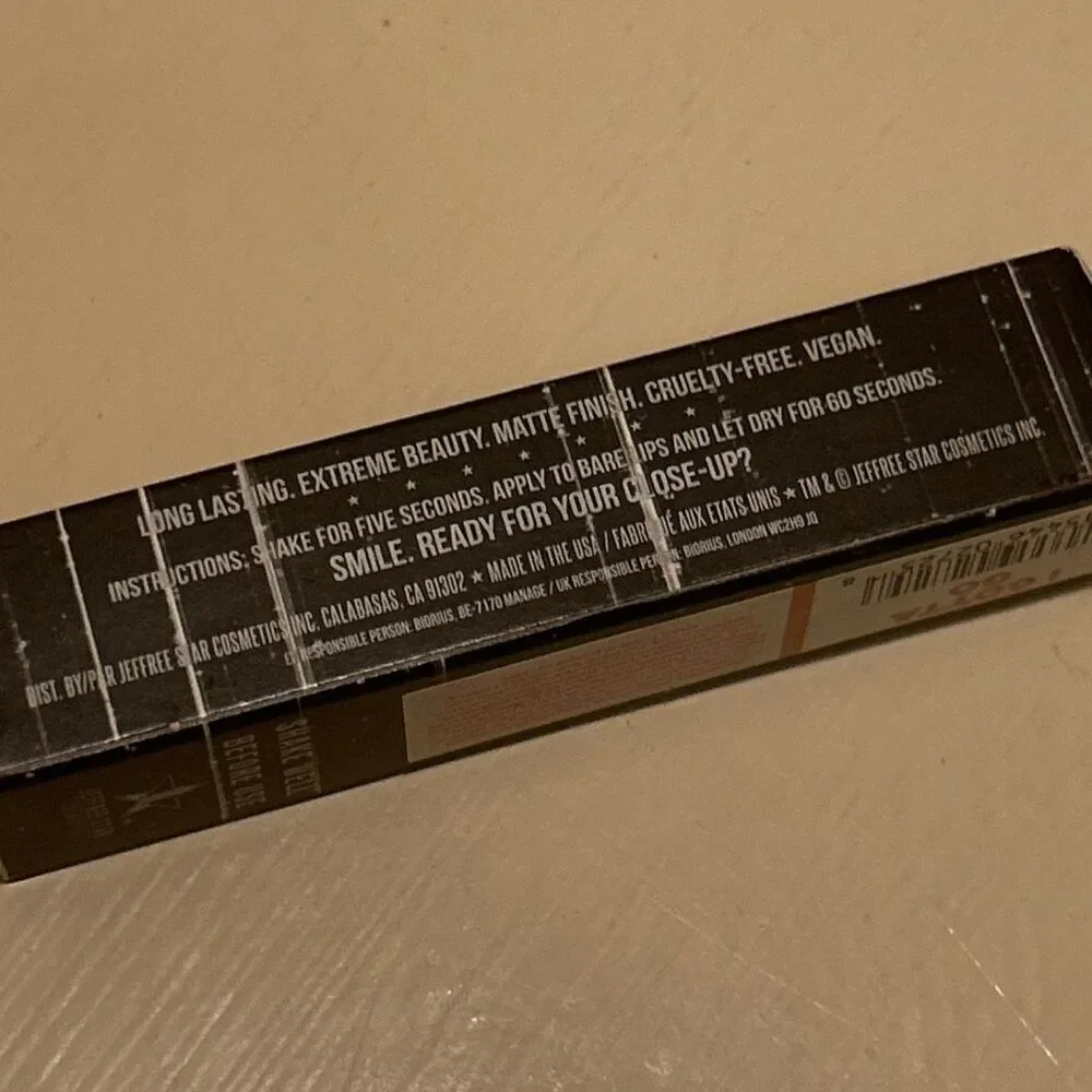 Jeffree Star Velour Liquid Lipstick I Gotta Go Metallic Copper New